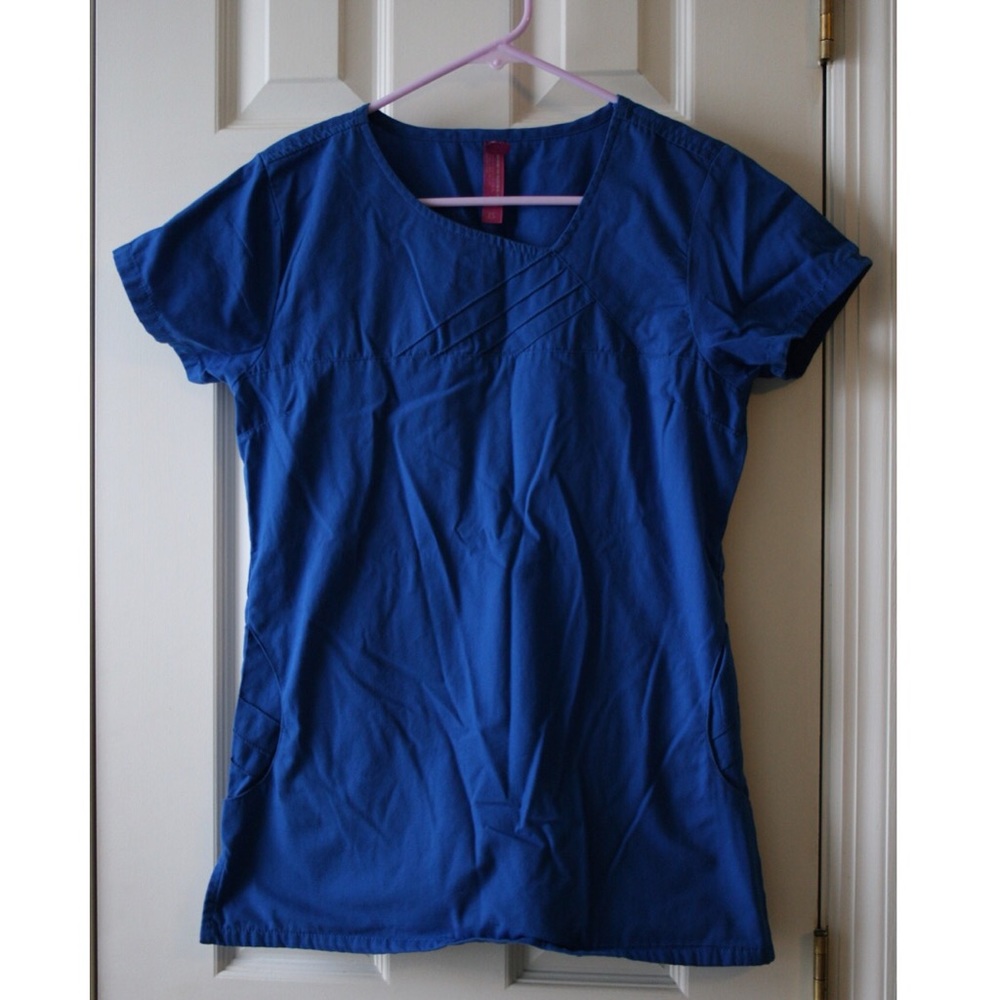 Royal Blue Scrub TOP